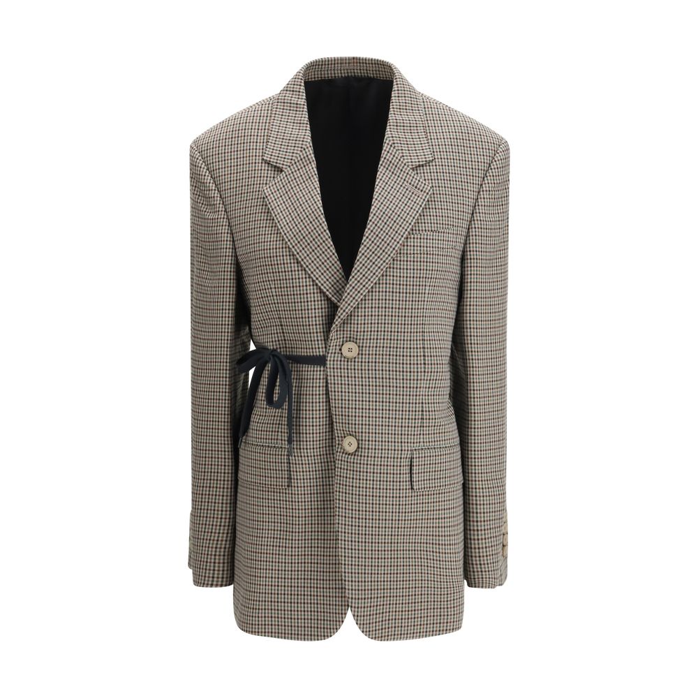 Balenciaga Multicolor Lyocell Women's Coat