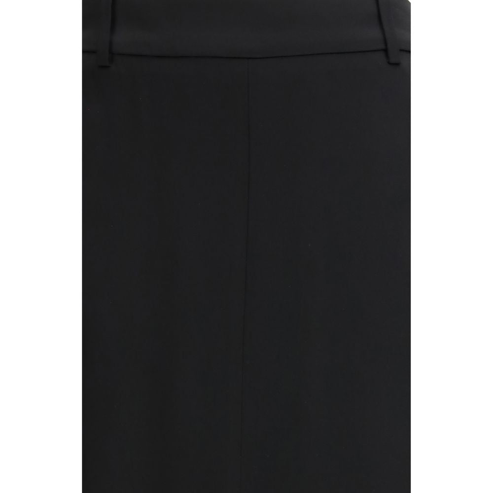 Tom Ford Black Acetate Long Women's Skirt