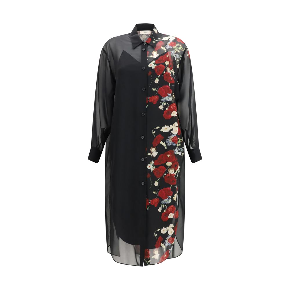 Khaite Black Silk Casual Women's Dress
