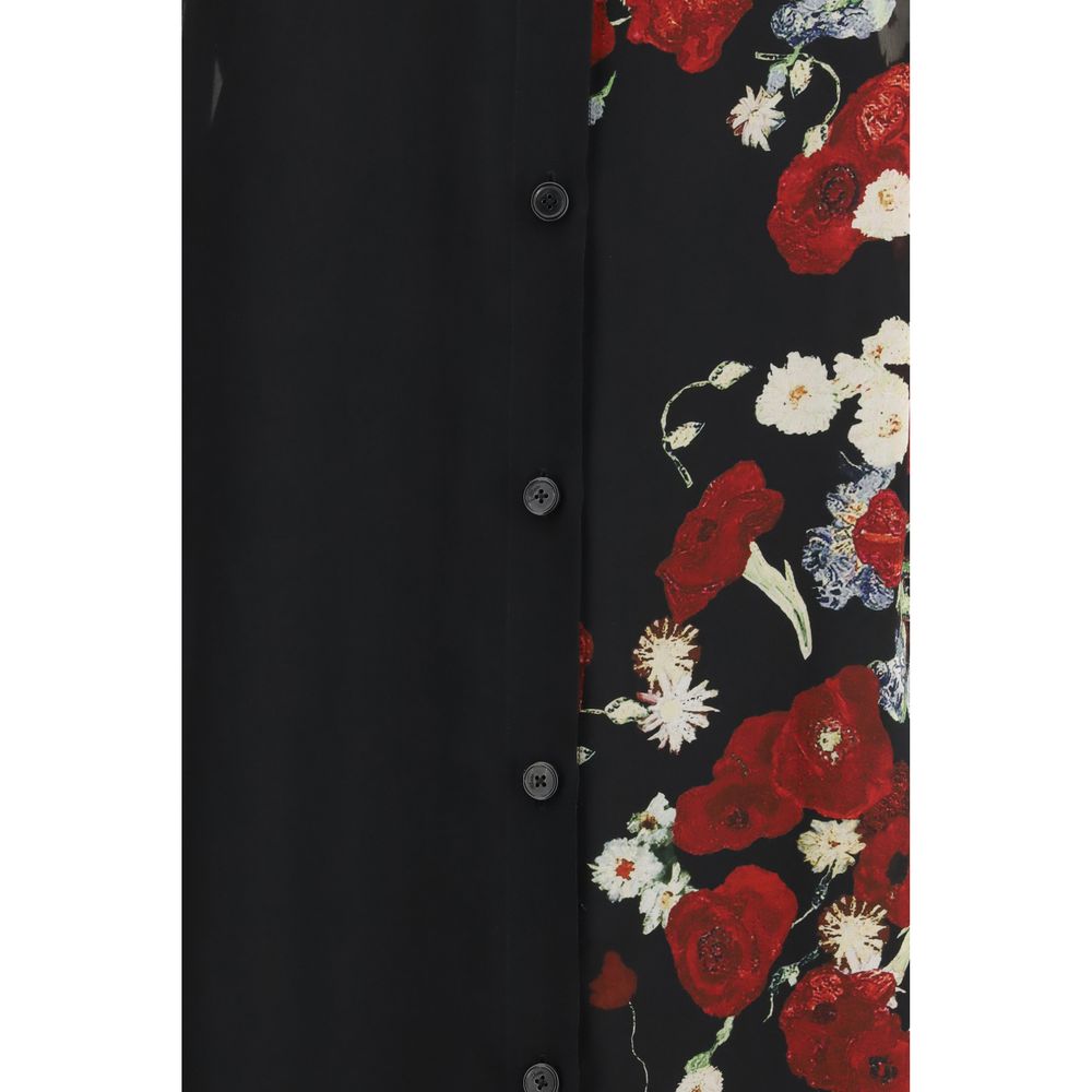 Khaite Black Silk Casual Women's Dress