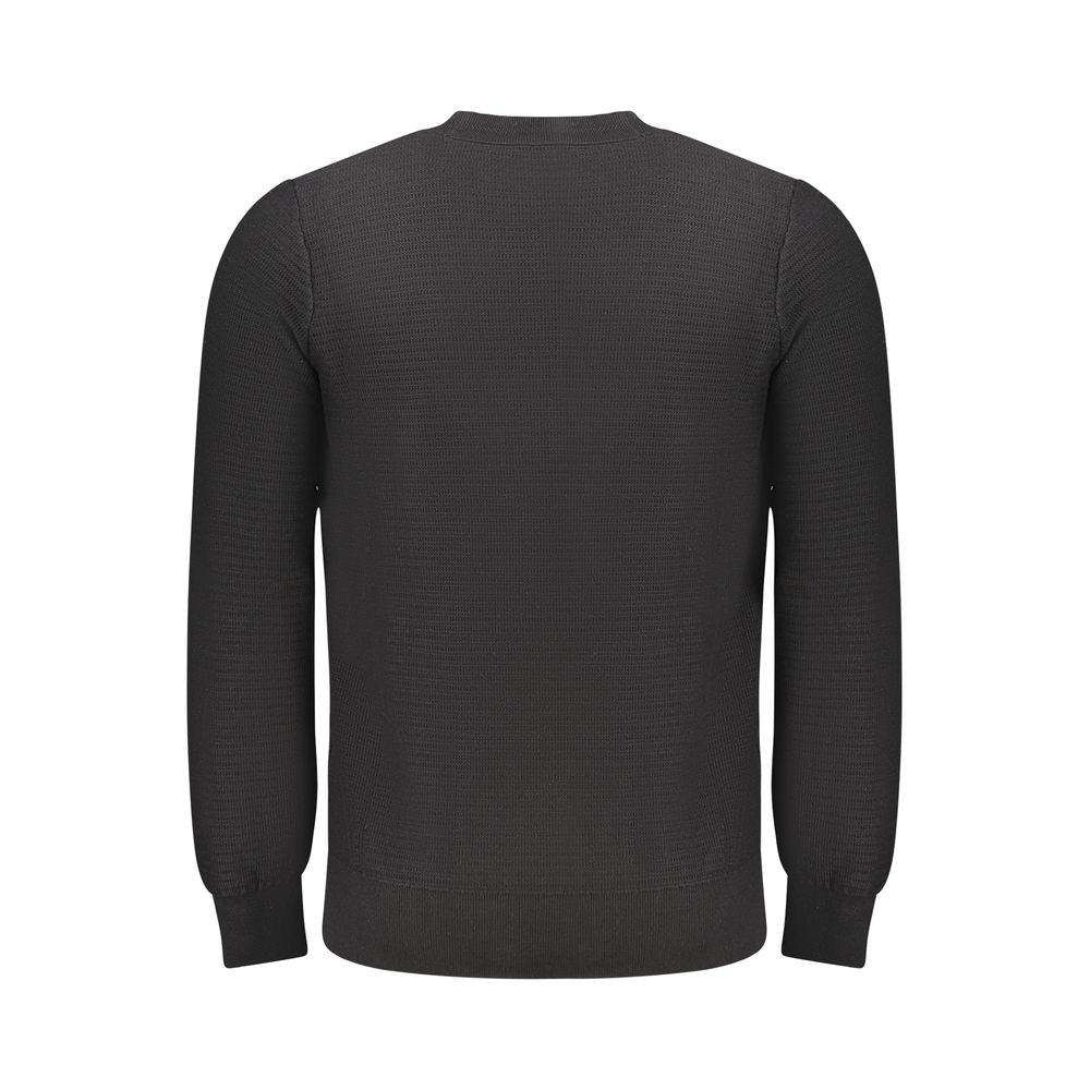 Hugo Boss Black Cotton Men Men's Sweater