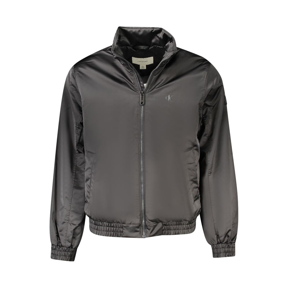 Calvin Klein Black Polyester Men Men's Jacket