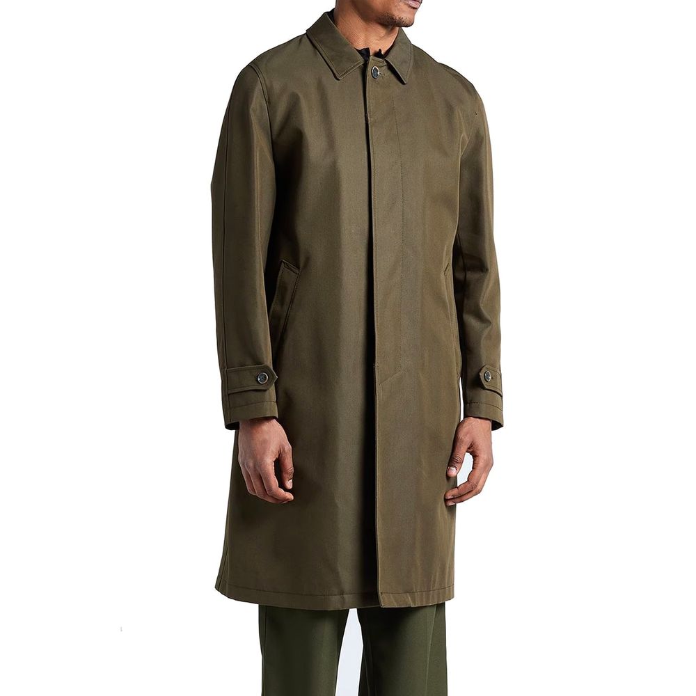 Herno Bicolor Cotton Men's Coat