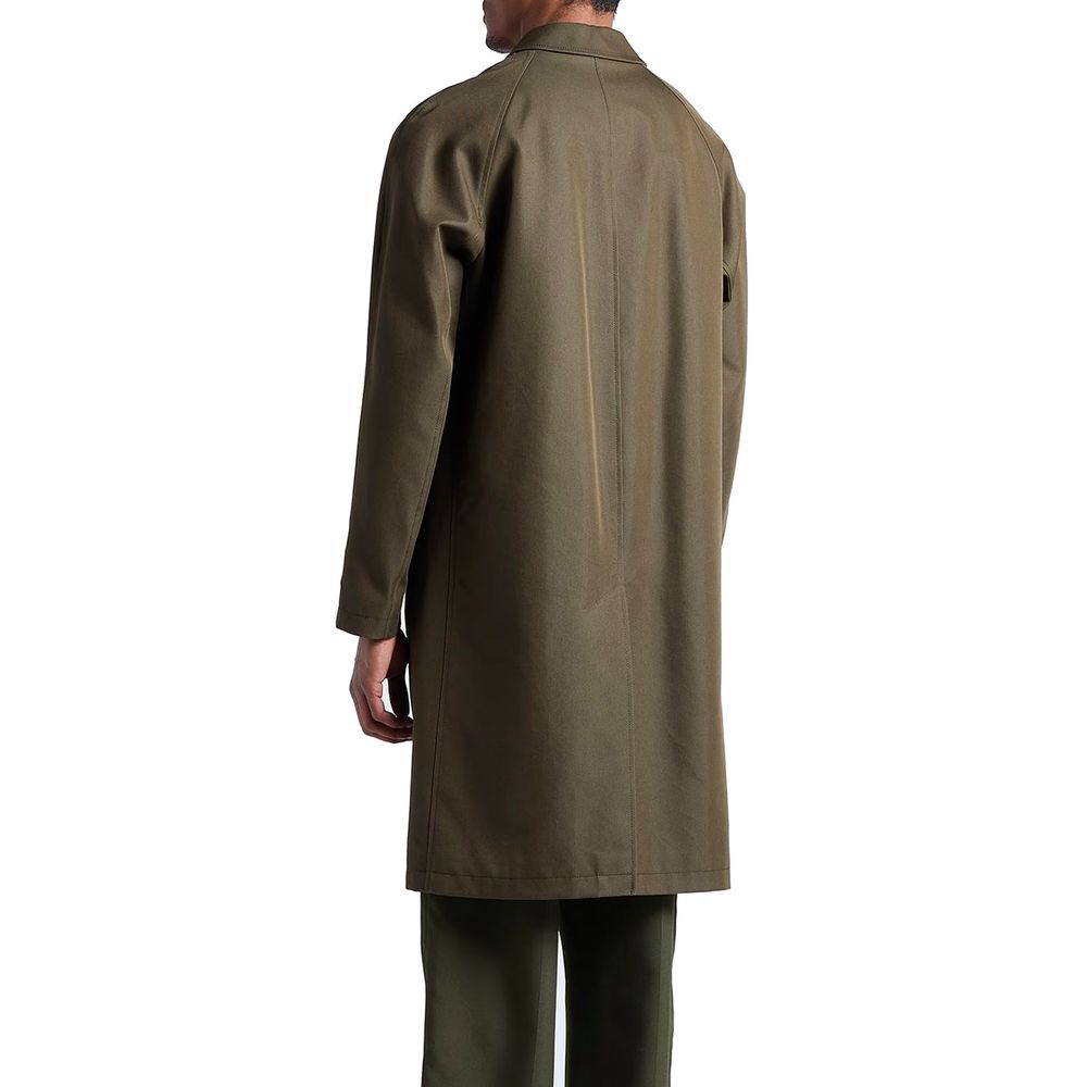 Herno Bicolor Cotton Men's Coat
