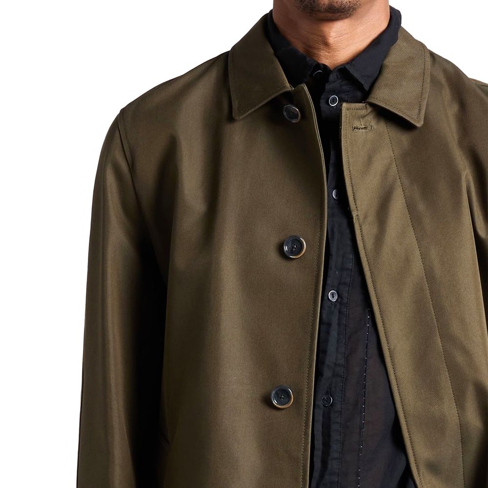 Herno Bicolor Cotton Men's Coat