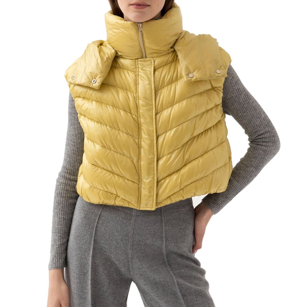 Herno Bicolor Polyamide Sleeveless Women's Jacket
