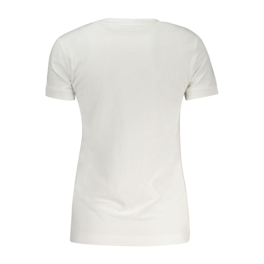 Guess Jeans Bianco Cotton Women Women's T-Shirt