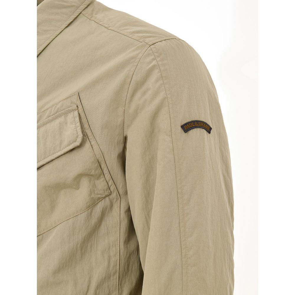 Paul & Shark Beige Polyester Men's Coat