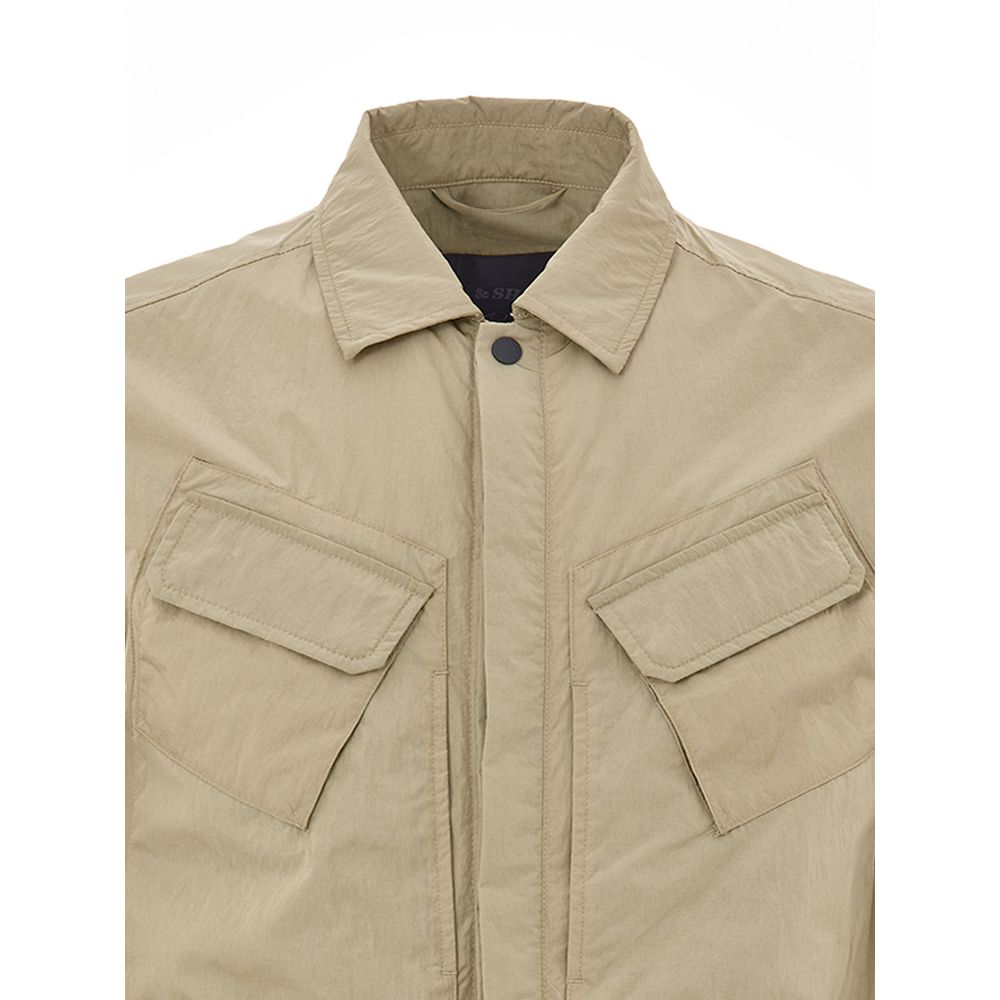 Paul & Shark Beige Polyester Men's Coat