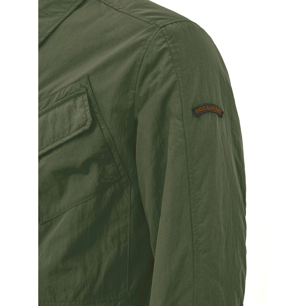 Paul & Shark Green Polyester Men's Coat