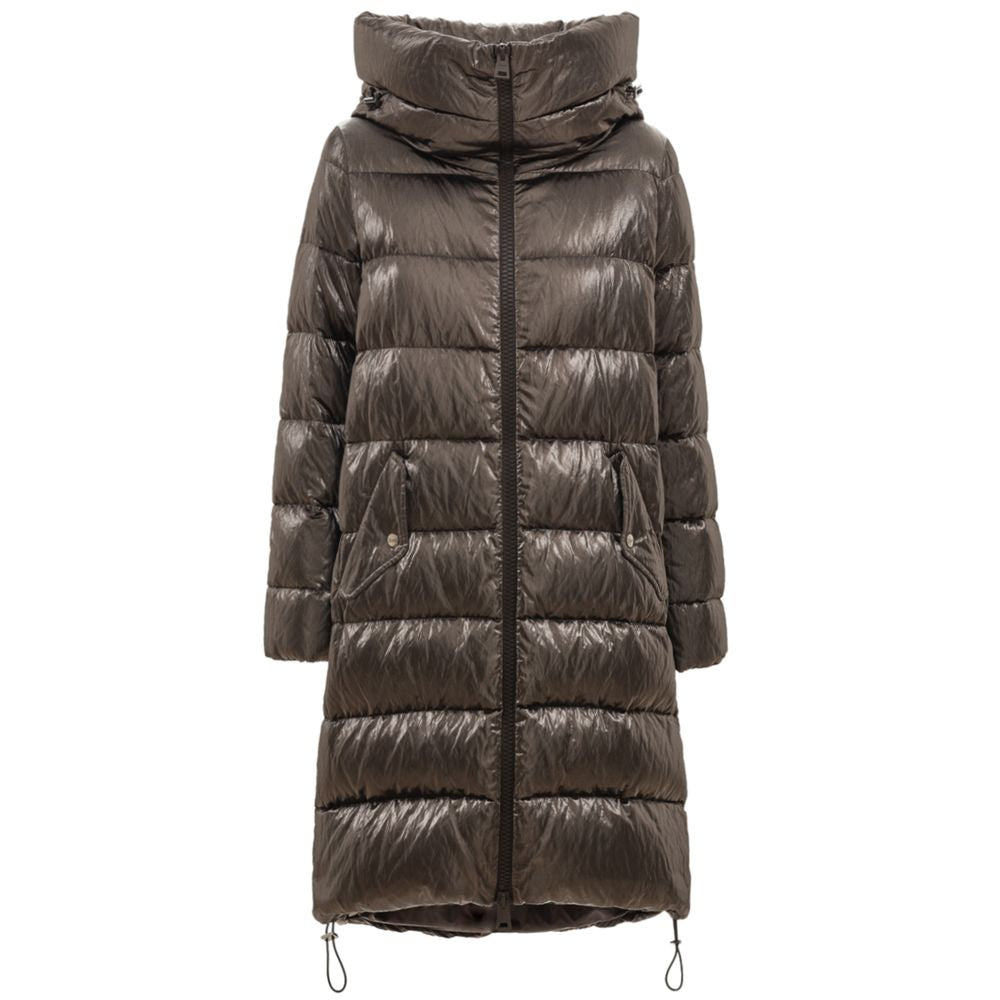 Herno Gray Viscose Women's Parka