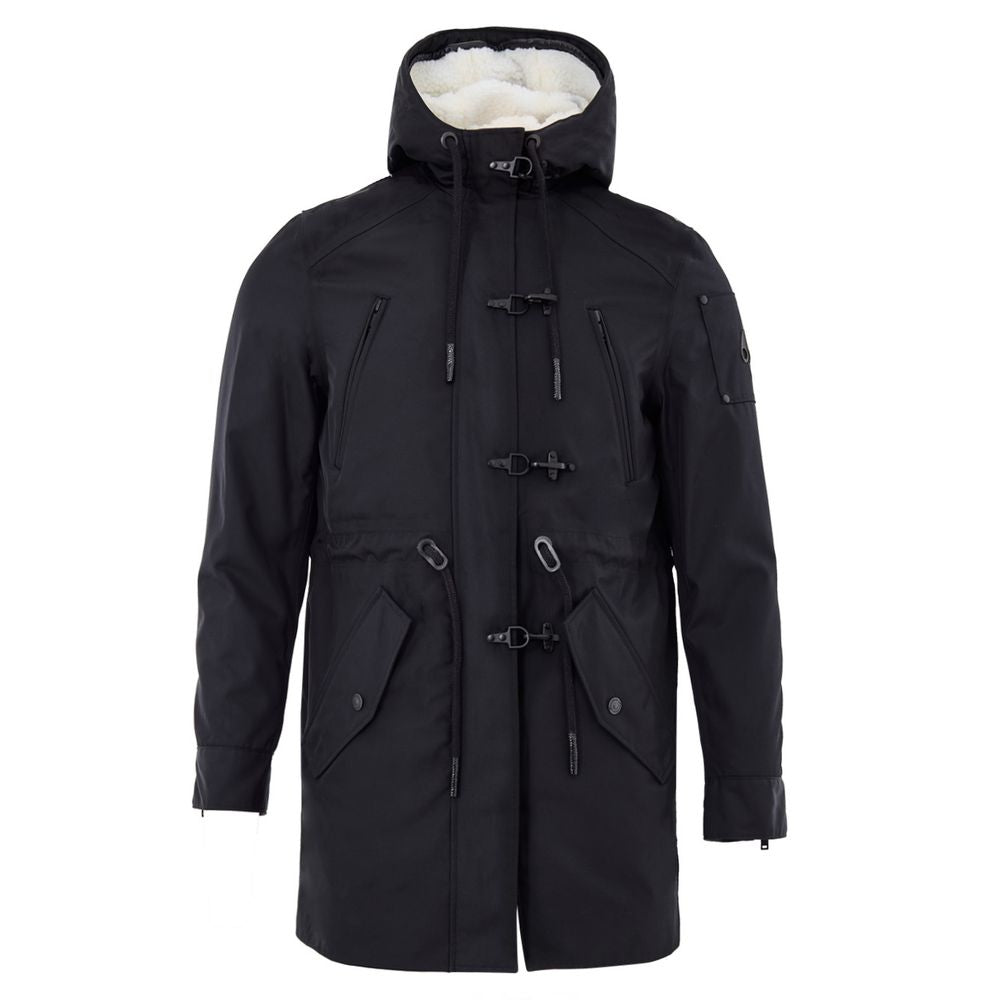 Moose Knuckles Blue Nylon Women's Parka