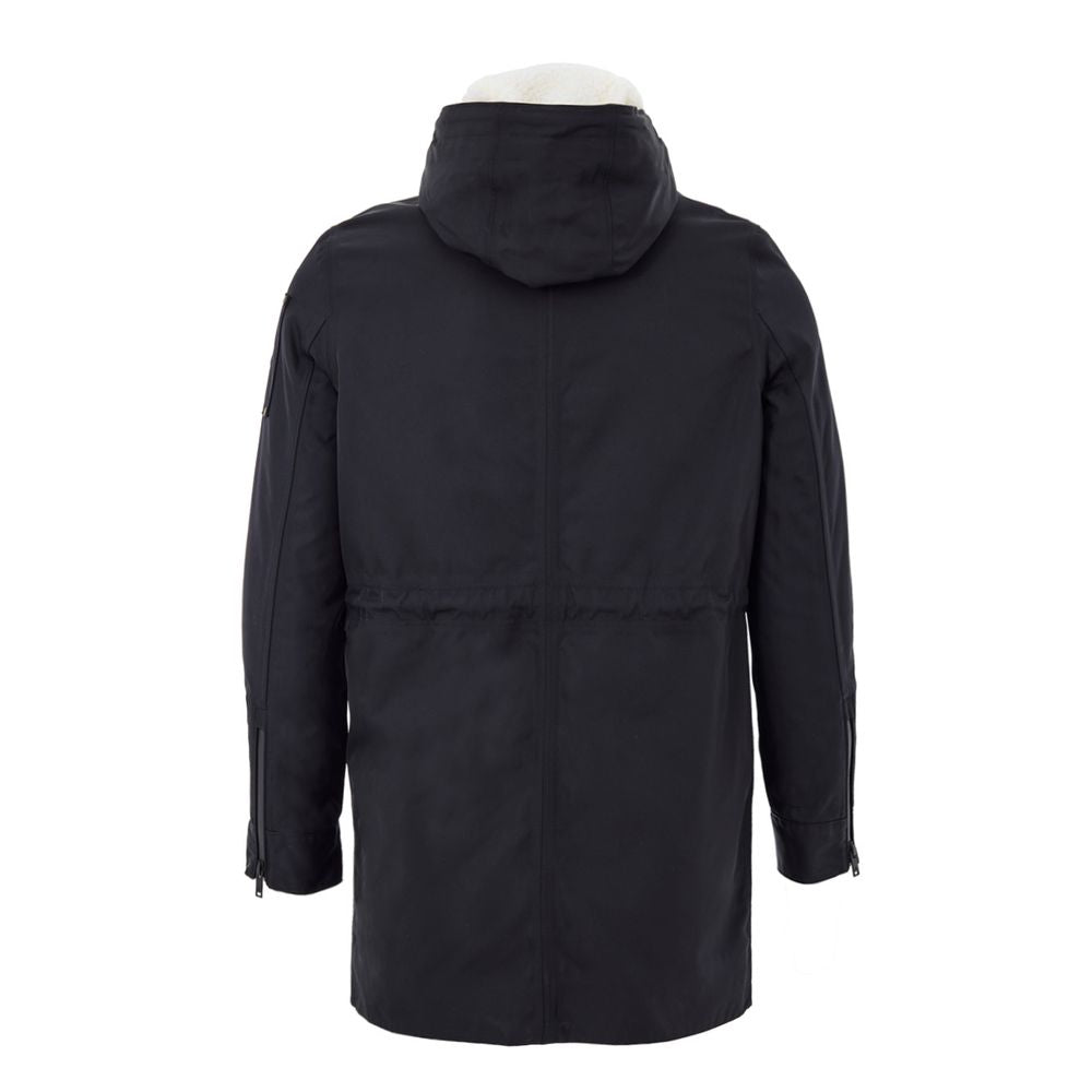 Moose Knuckles Blue Nylon Women's Parka