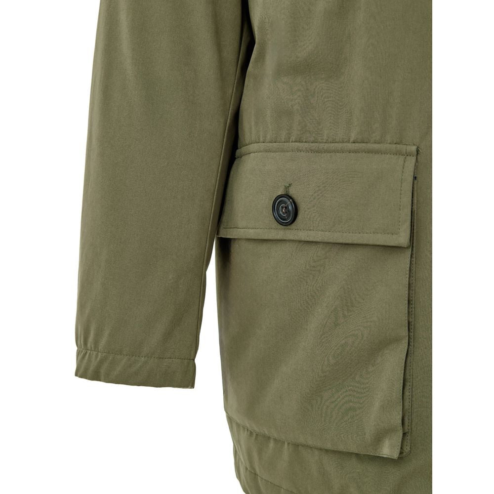 Paul & Shark Green Polyester Men's Coat