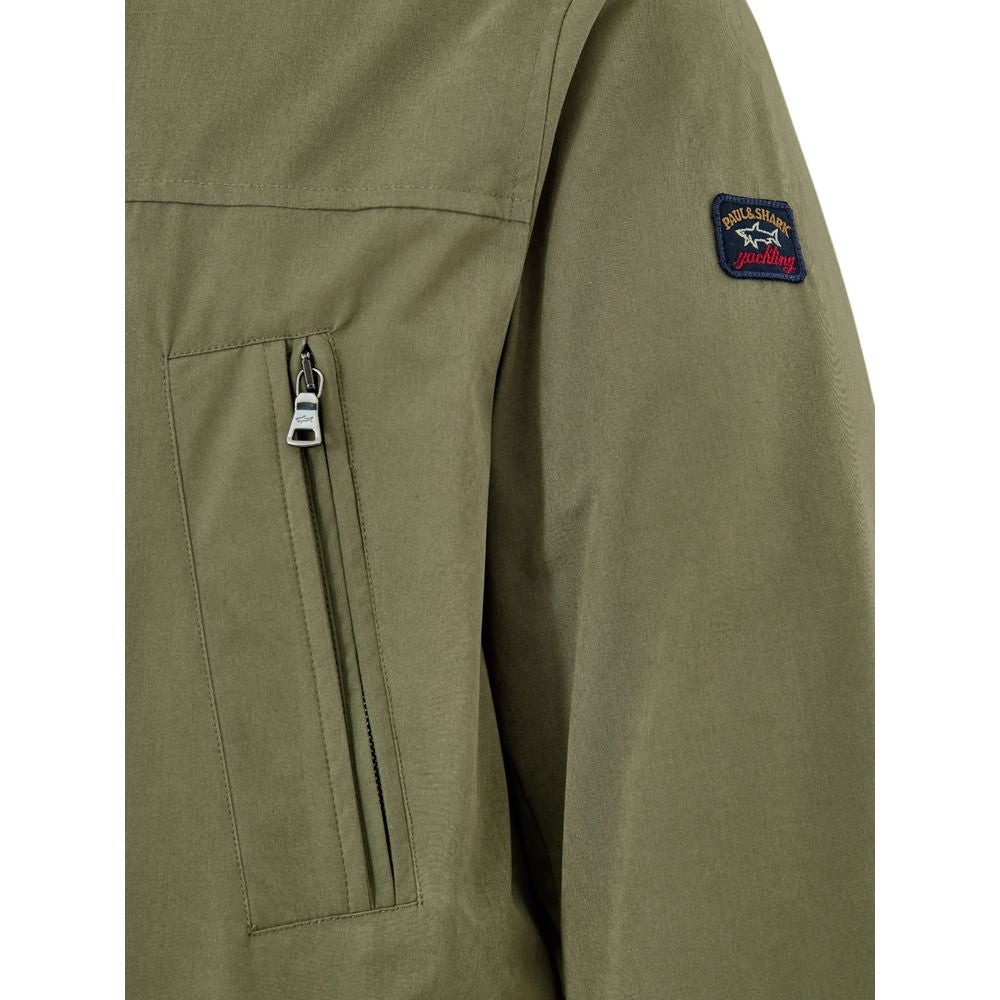 Paul & Shark Green Polyester Men's Coat