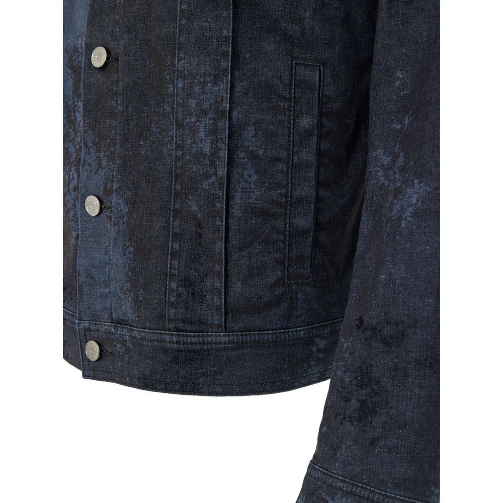 Dolce & Gabbana Gray Cotton Denim Men's Jacket