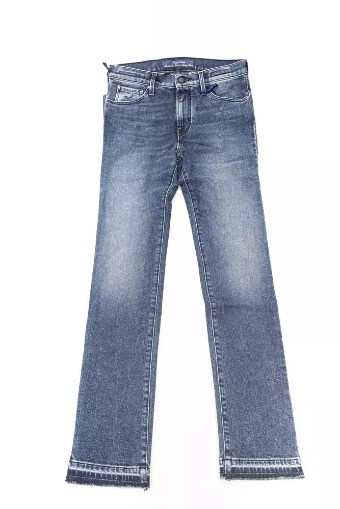 Jacob Cohen Blue Cotton Slim Fit Women's Jeans