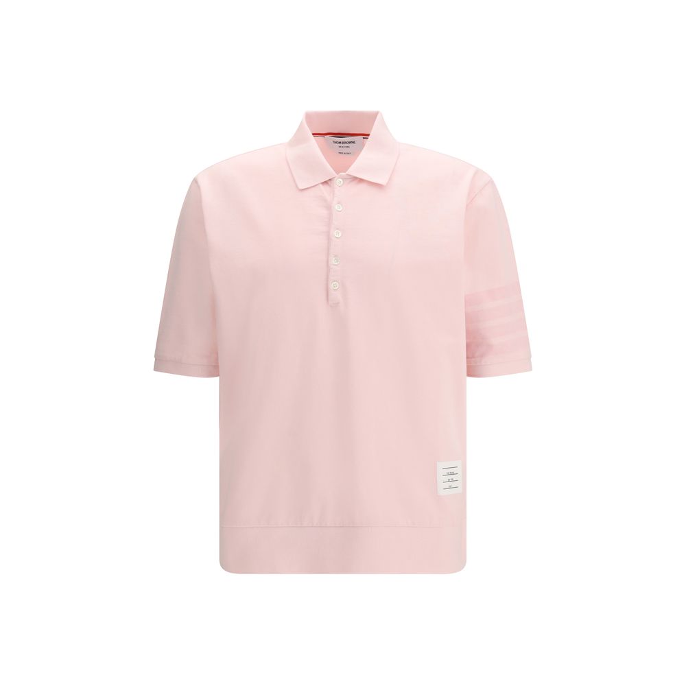 Thom Browne Multicolor Cotton Polo Men's Shirt