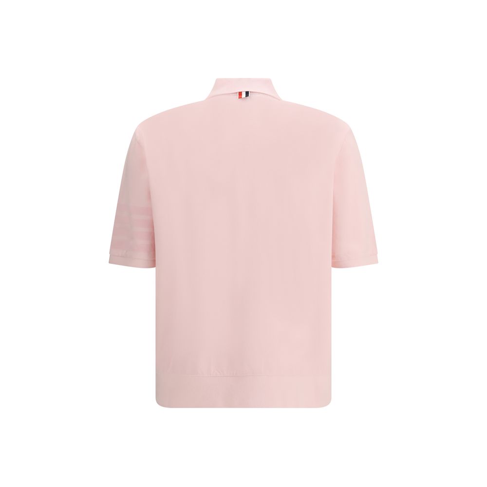 Thom Browne Multicolor Cotton Polo Men's Shirt