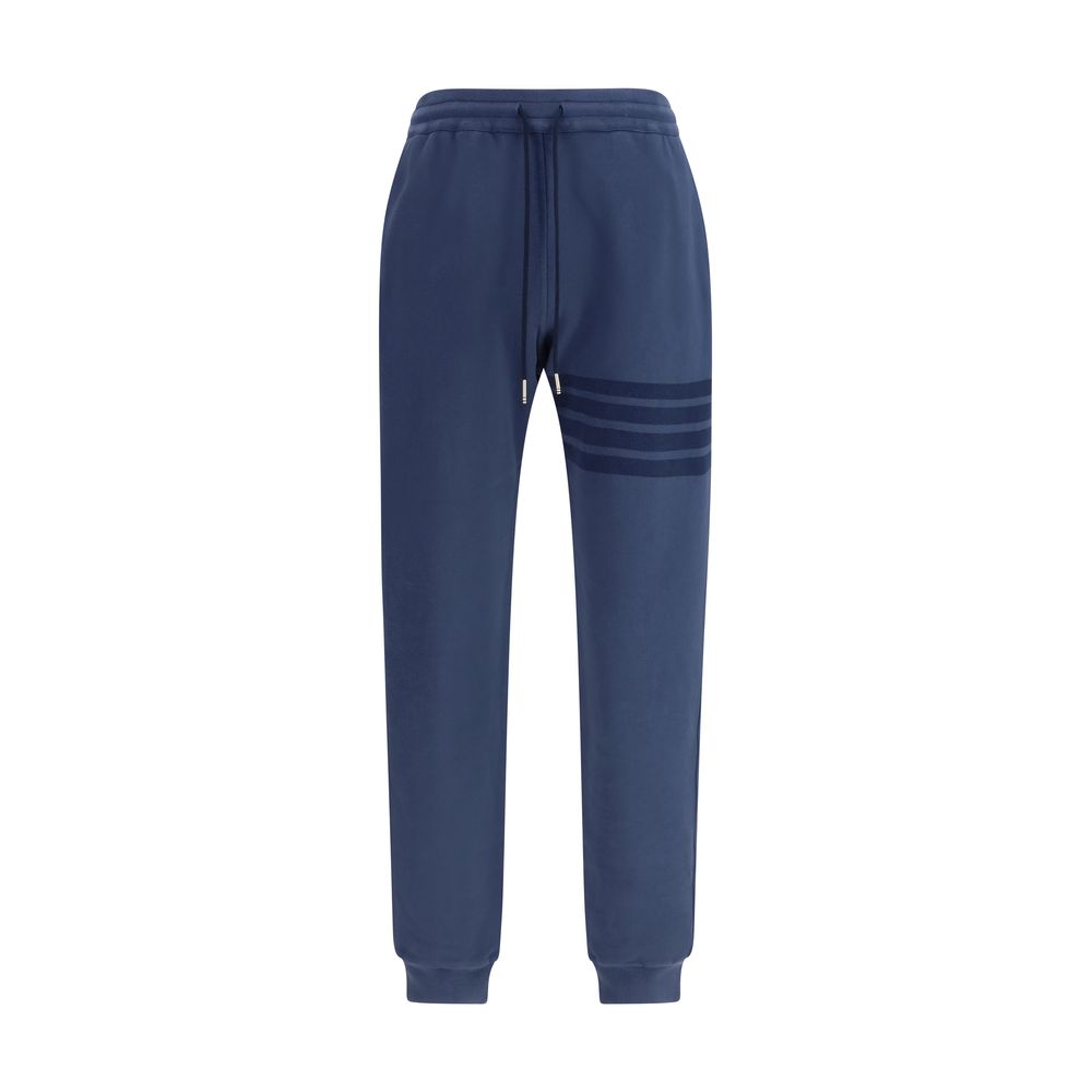 Thom Browne Blue Cotton Casual Men's Pants
