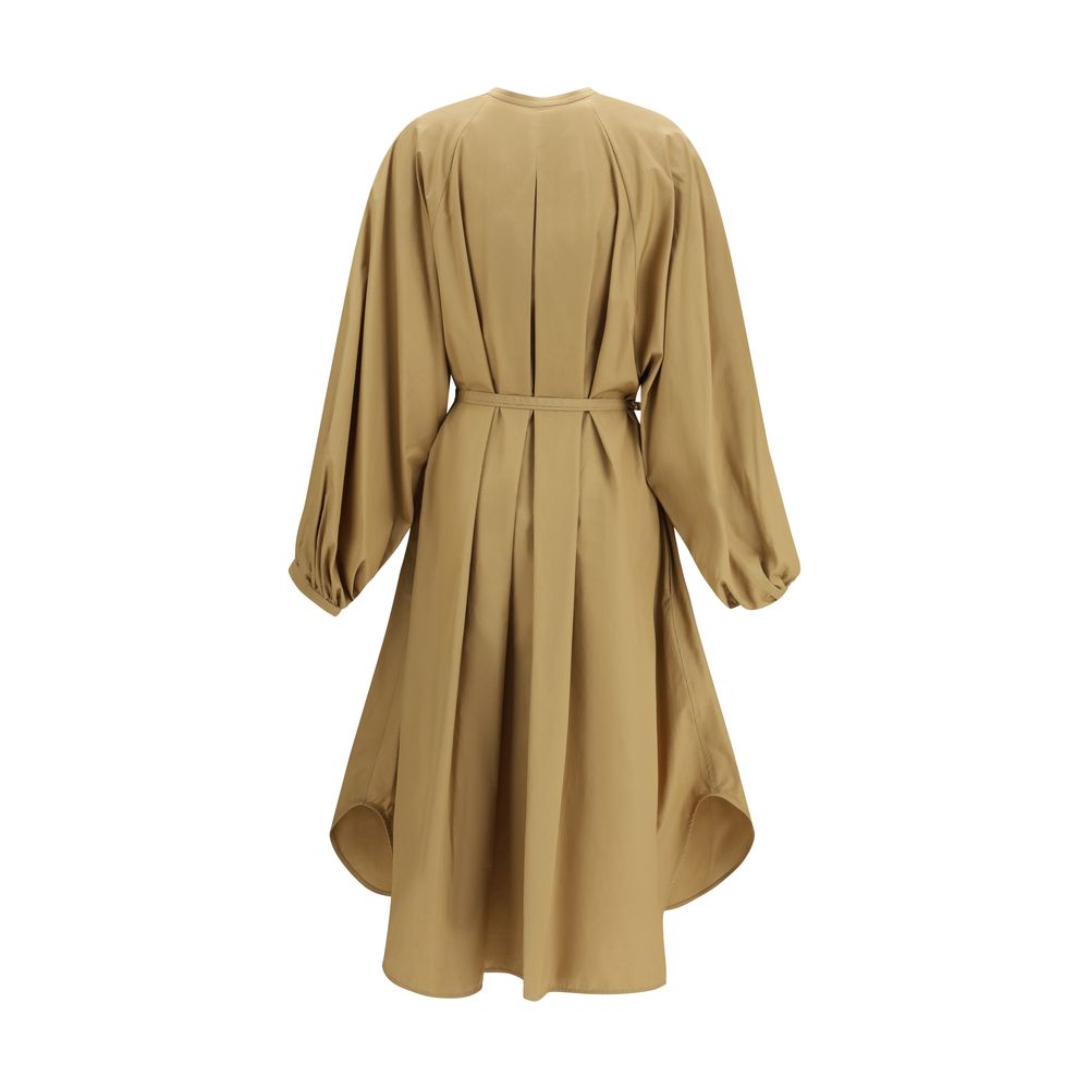 Loulou De Saison Beige Cotton Casual Women's Dress