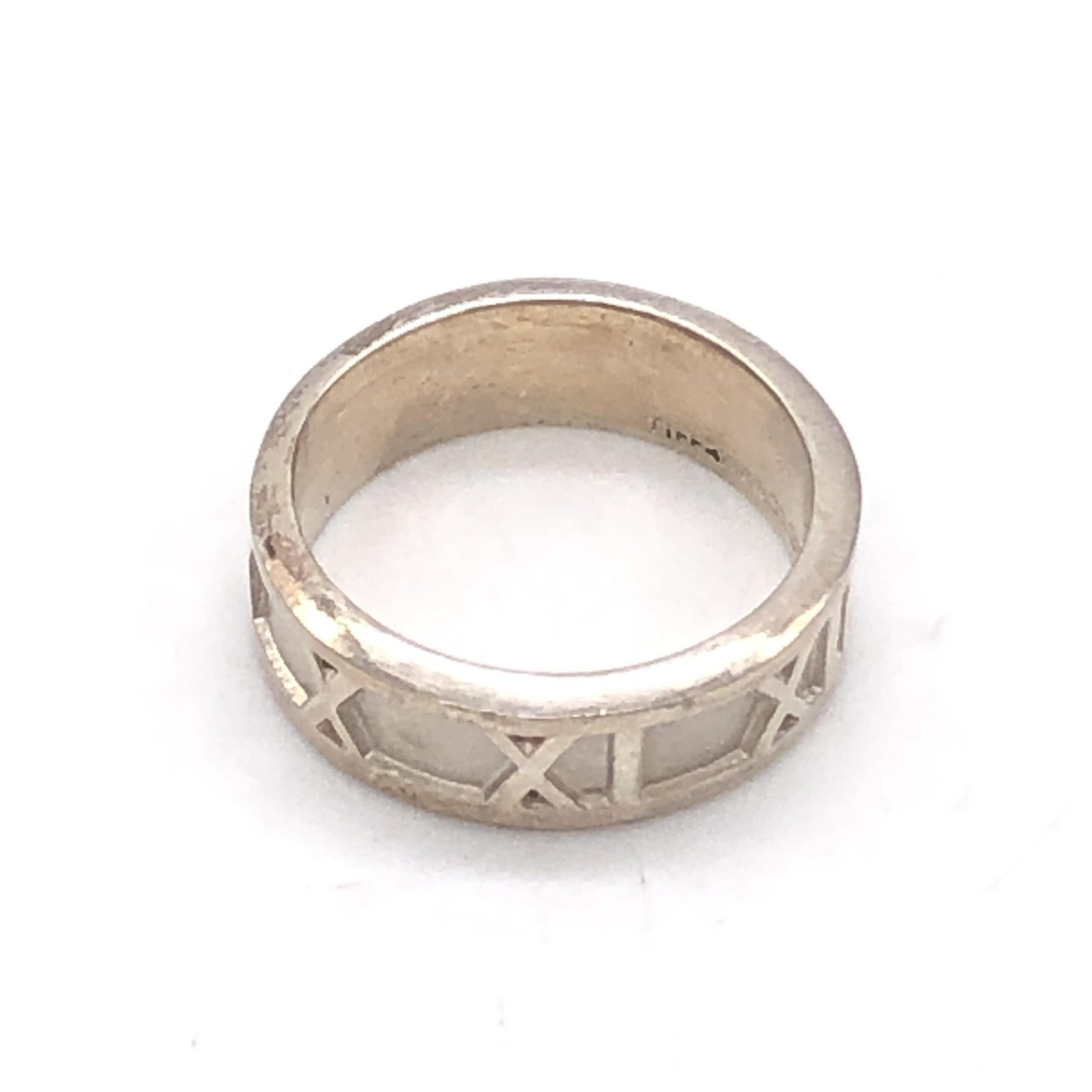 Tiffany & Co. Atlas Ring, SV92Women's, 4.Women'sg, US Size Women's 5 (Pre-Owned)