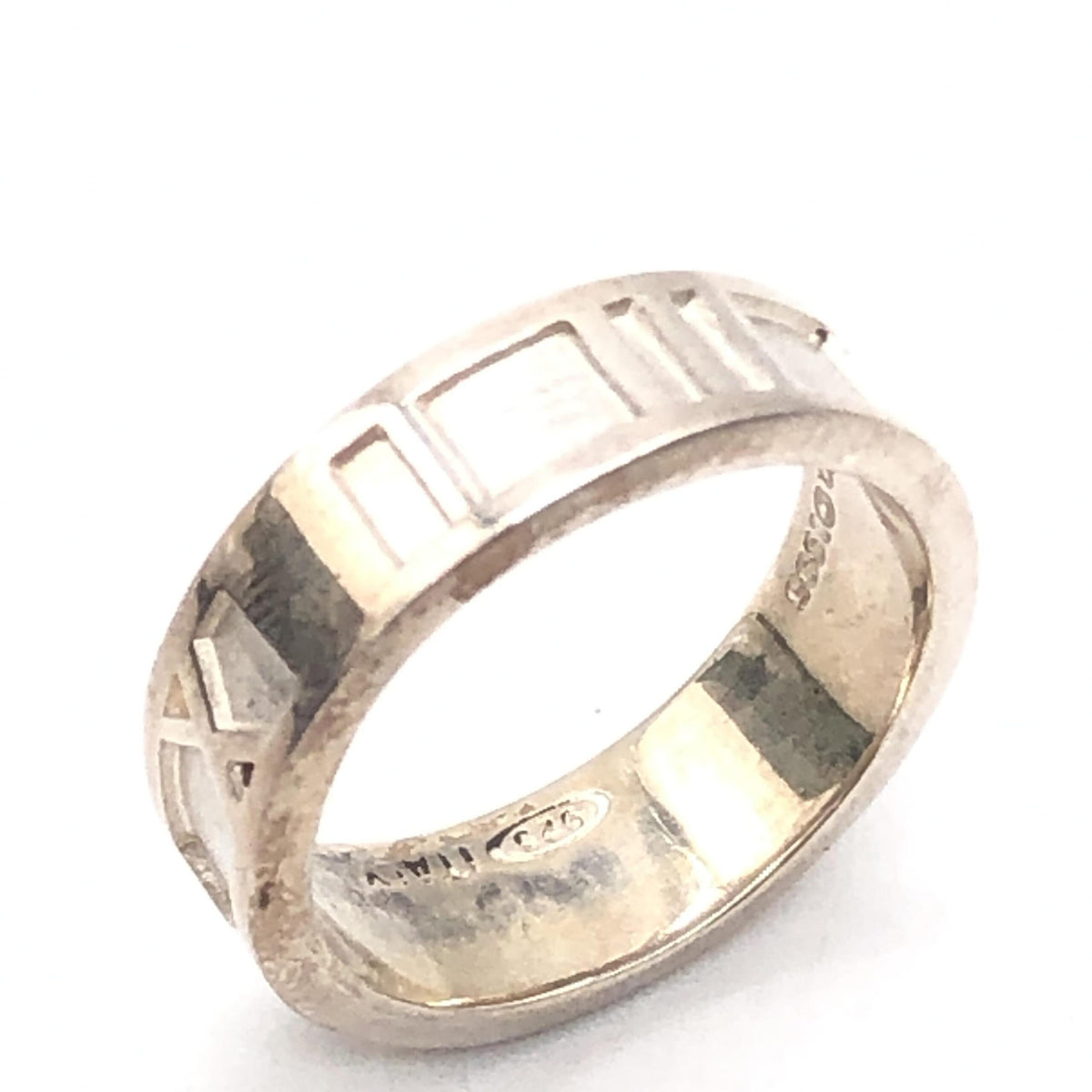 Tiffany & Co. Atlas Ring, SV92Women's, 4.Women'sg, US Size Women's 5 (Pre-Owned)