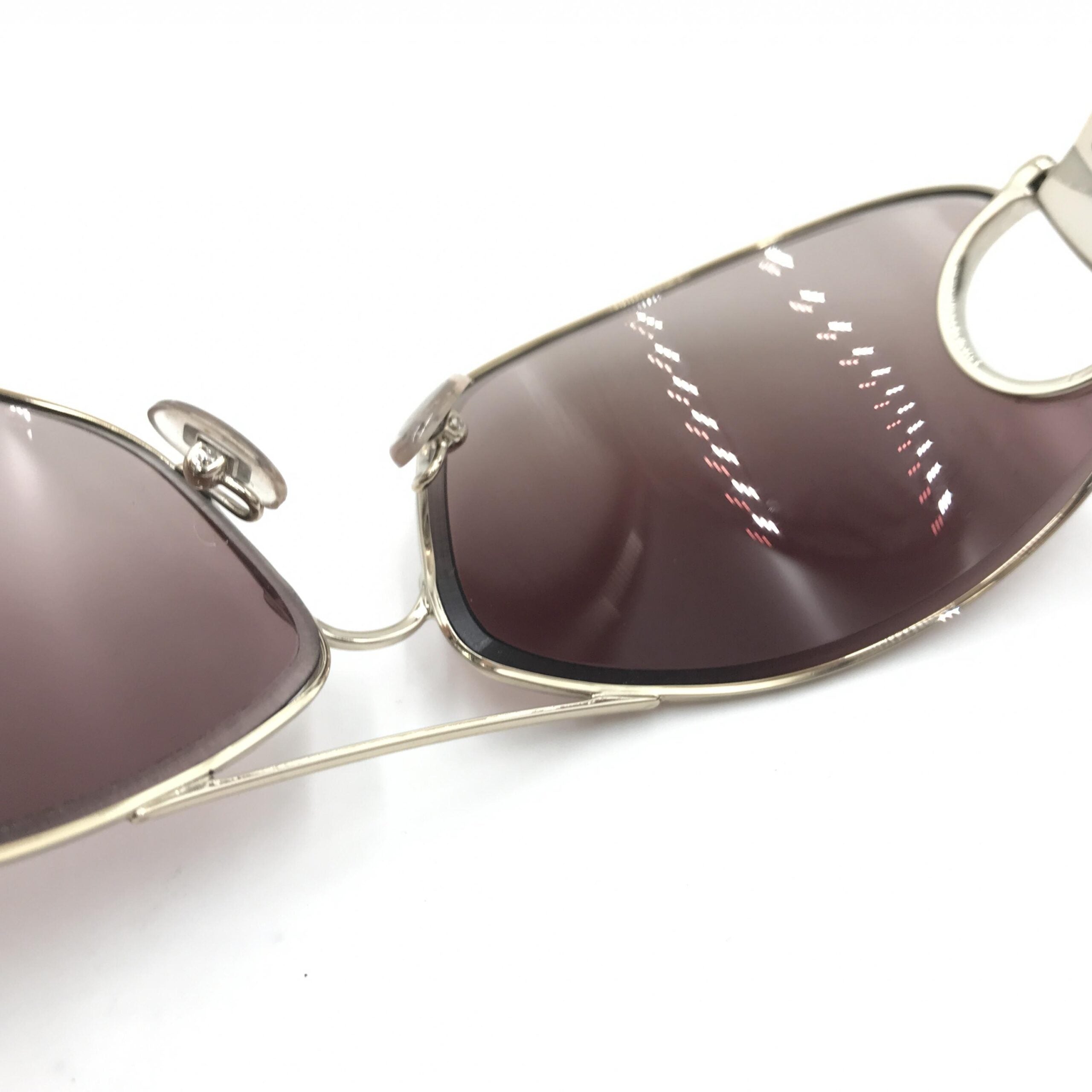 Gucci Aviator Horsebit Sunglasses With Tinted Women's Lenses (Pre-Owned)