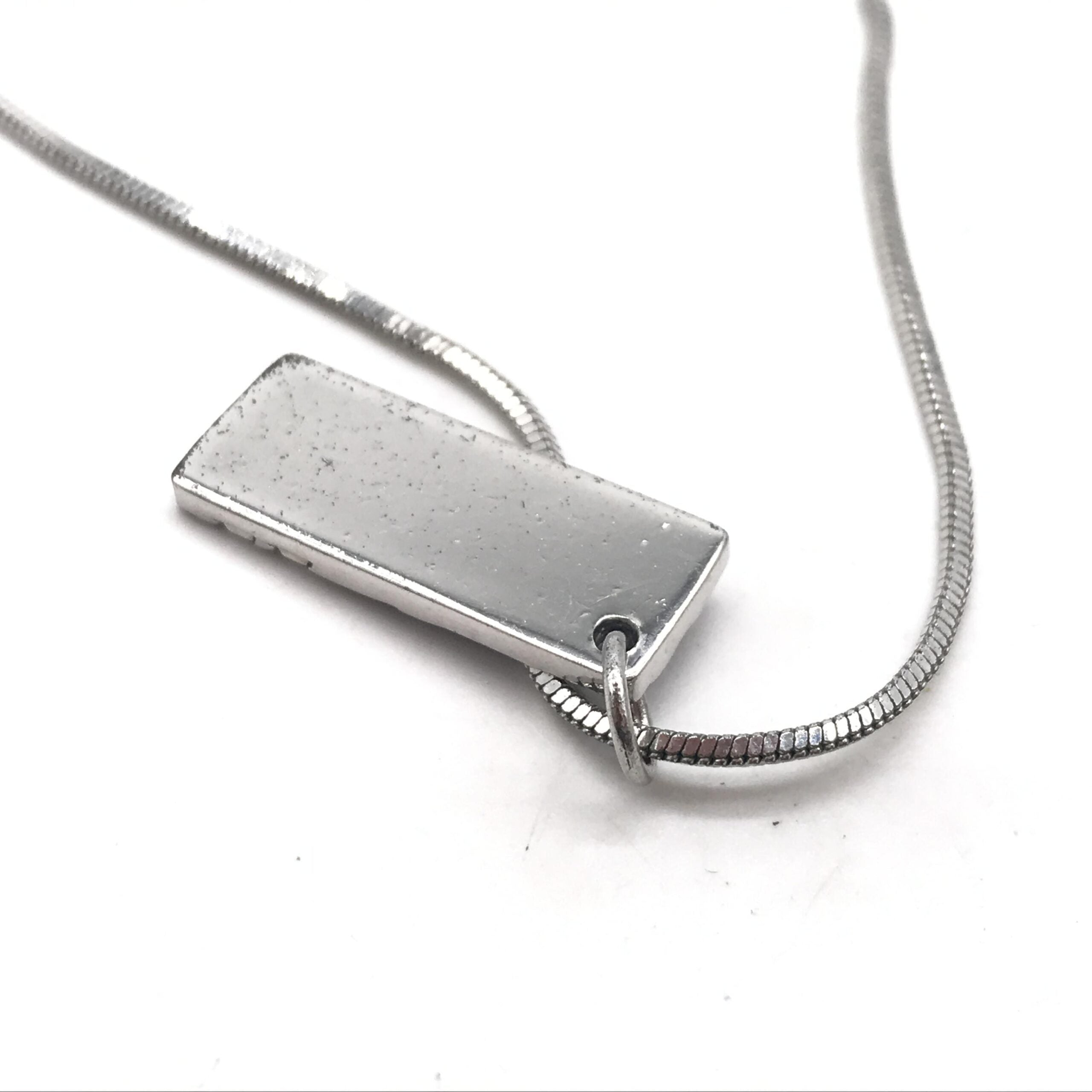 Christian Dior Blue Trotter Pendant Women's Necklace (Pre-Owned)