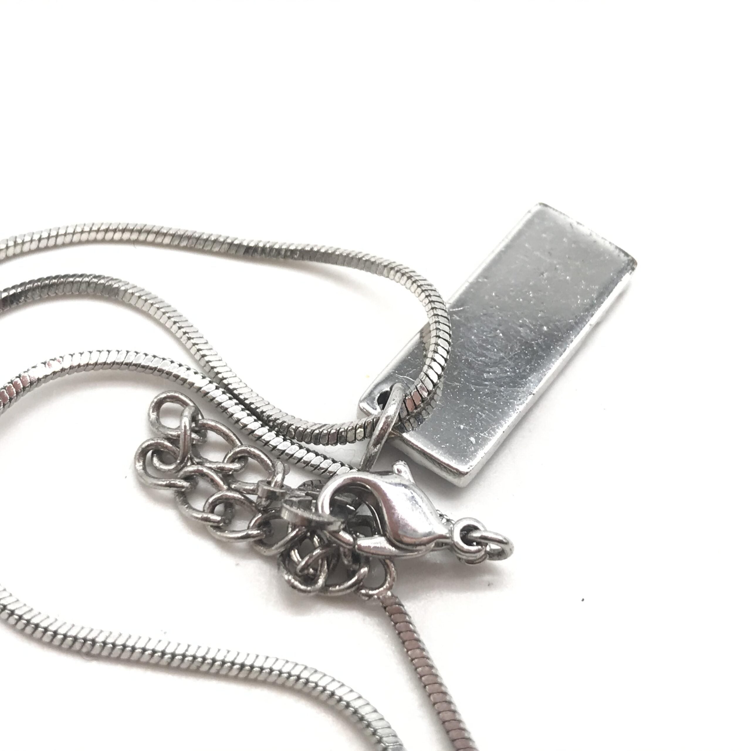 Christian Dior Blue Trotter Pendant Women's Necklace (Pre-Owned)