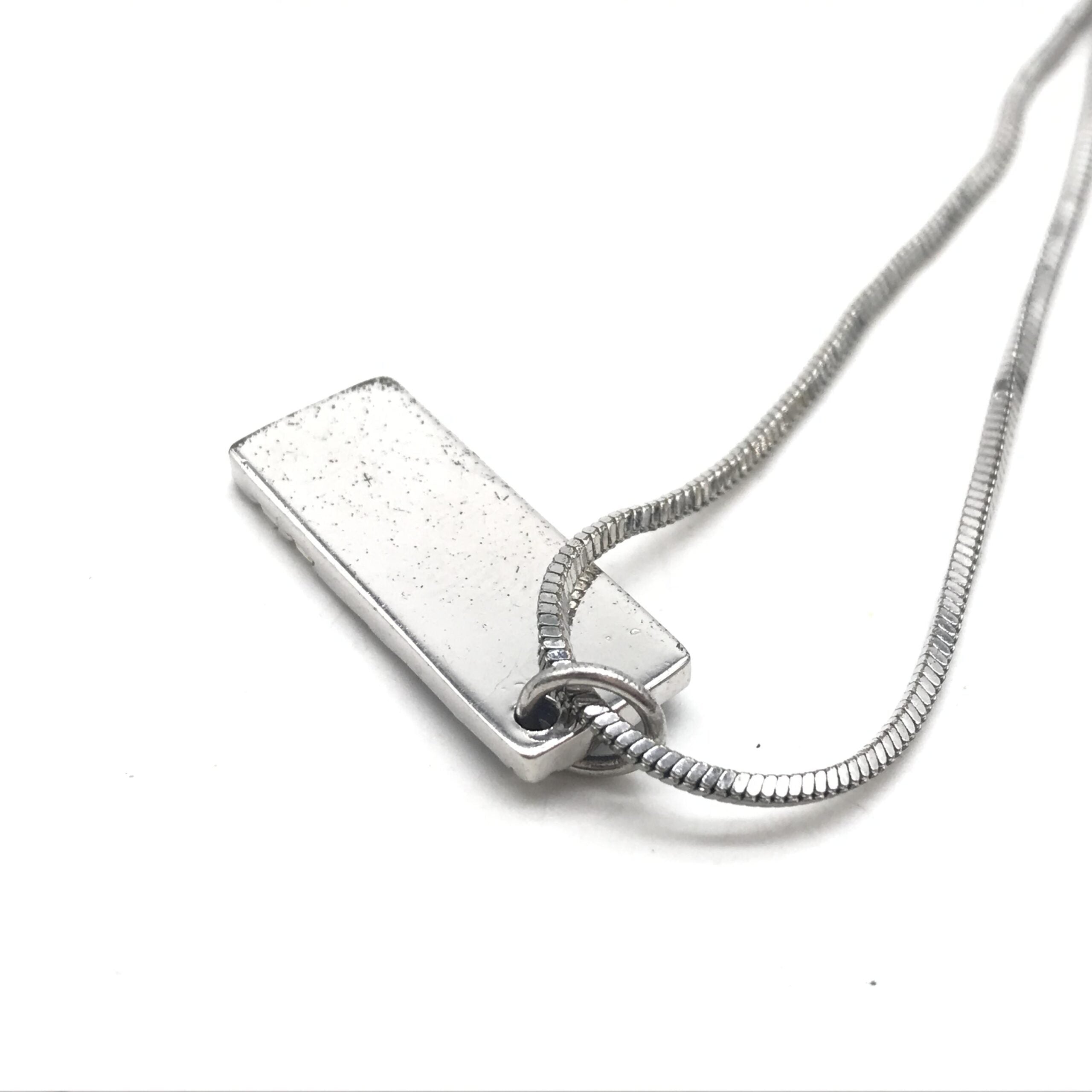 Christian Dior Blue Trotter Pendant Women's Necklace (Pre-Owned)