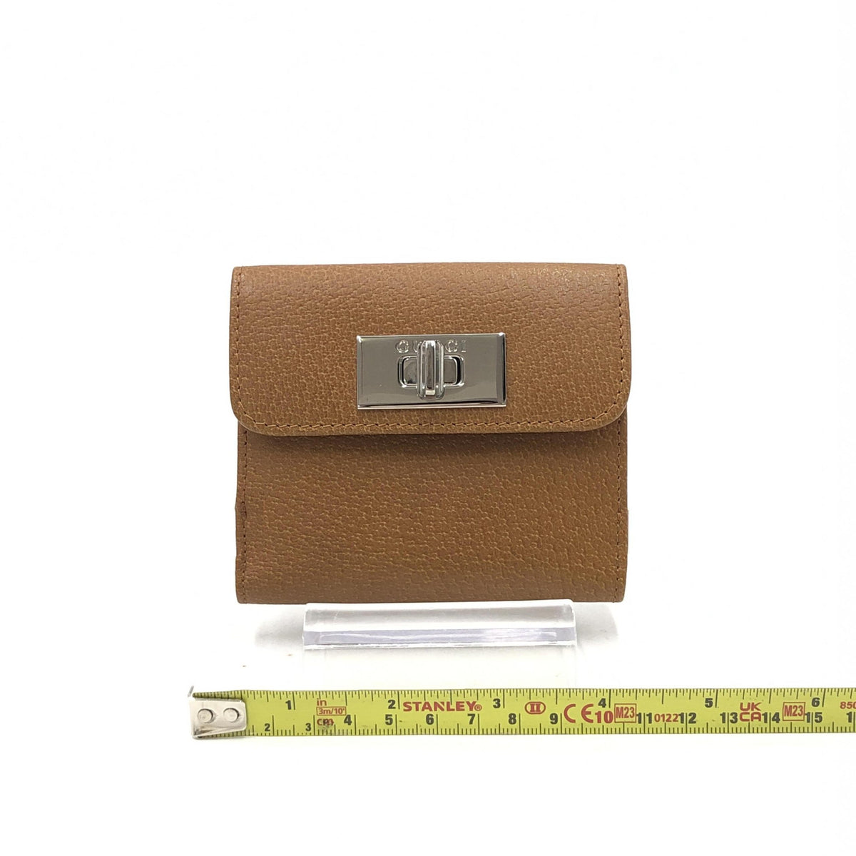 Gucci Brown Leather Women's Wallet (Pre-Owned)