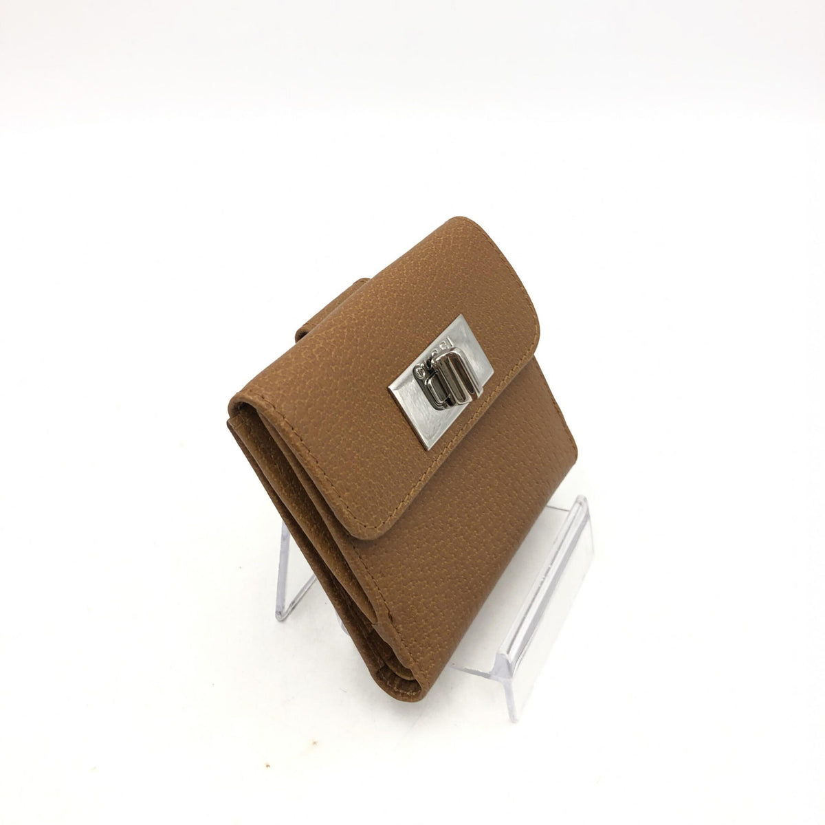 Gucci Brown Leather Women's Wallet (Pre-Owned)