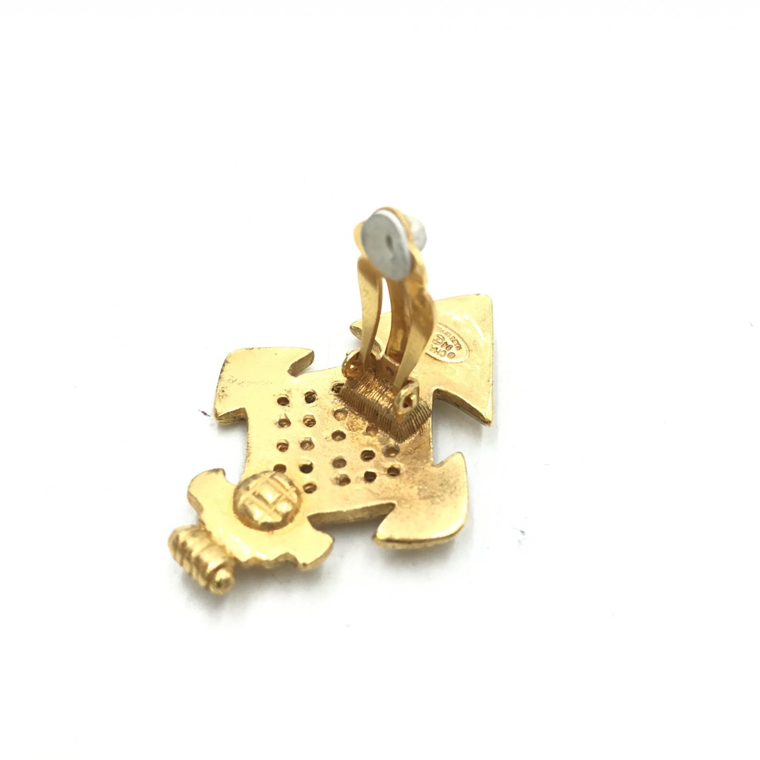 Chanel Coco Mark Women's Earrings (Pre-Owned)