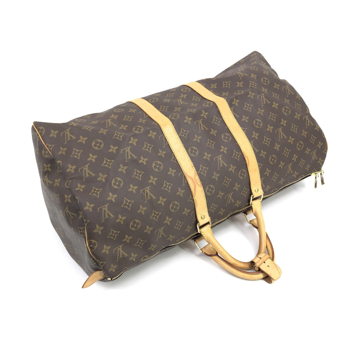 Louis Vuitton Monogram Keepall 55 Women's Handbag (Pre-Owned)