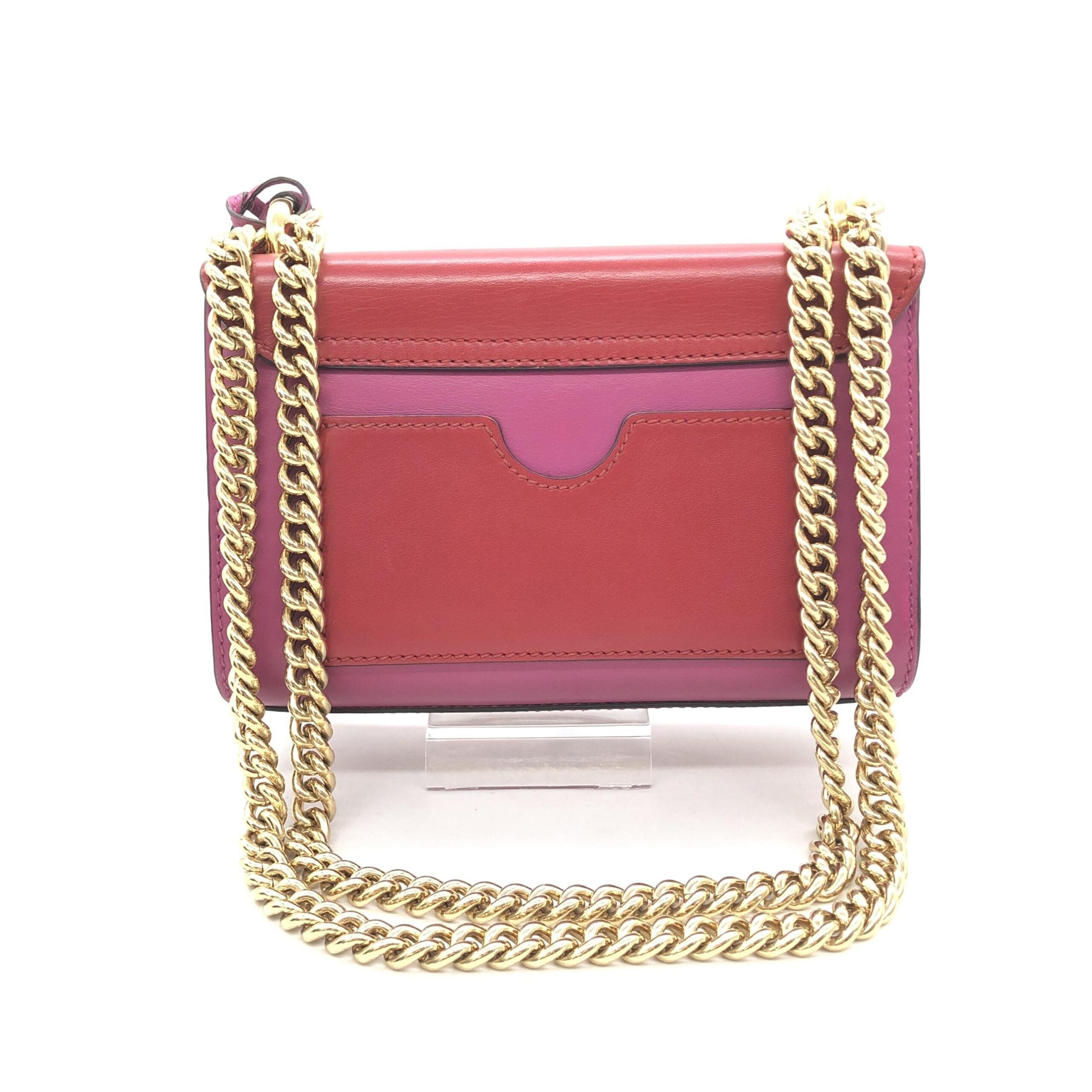 Gucci Padlock Crossbody Shoulder Bag In Women's Pink (Pre-Owned)