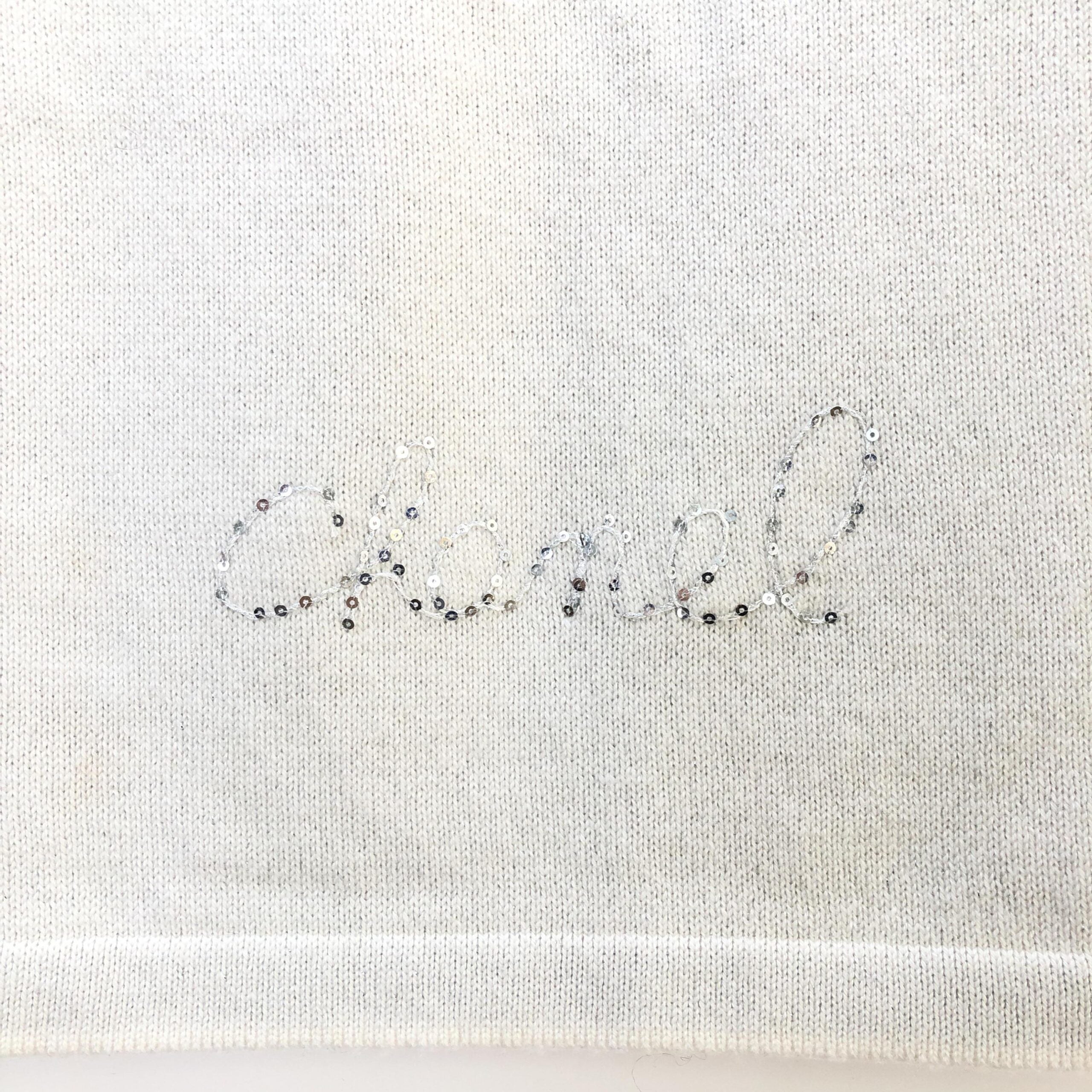 Chanel Scarf/Shawl, Wool (Not Women's Knit) (Pre-Owned)