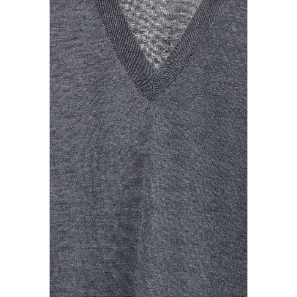 Loulou De Saison Gray Cashmere Women's Sweater