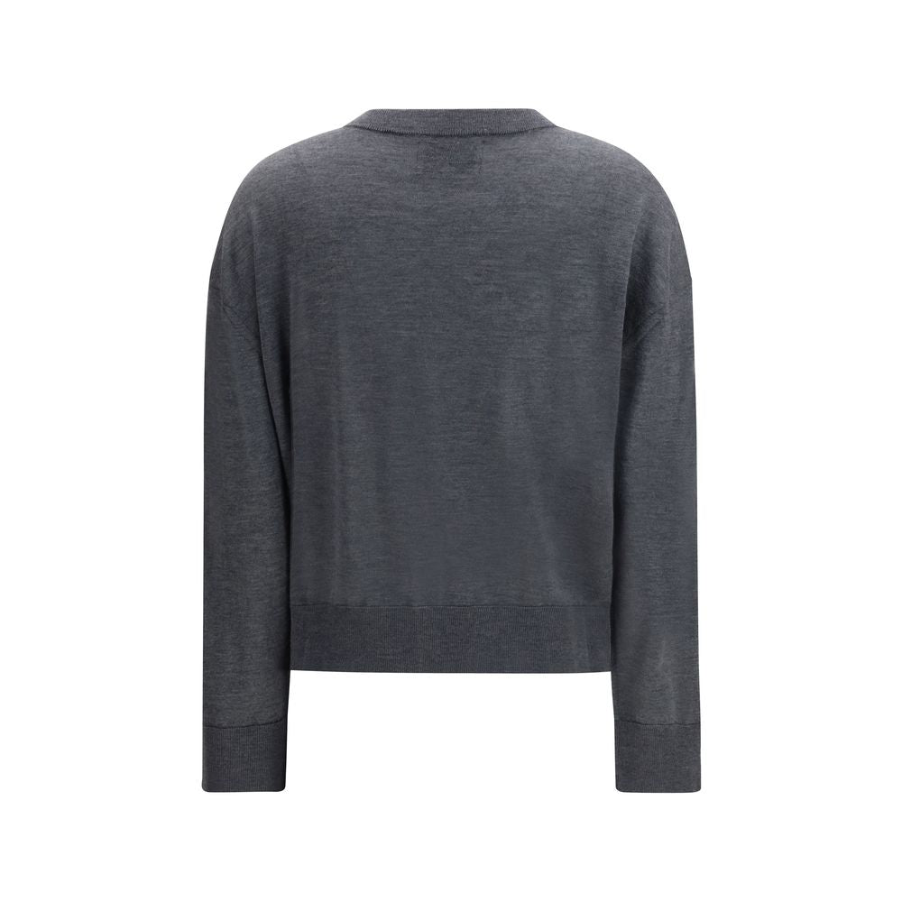 Loulou De Saison Gray Cashmere Women's Cardigan