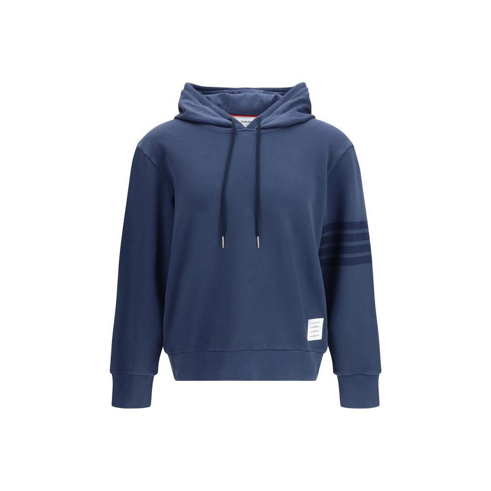 Thom Browne Blue Cotton Men's Sweatshirt