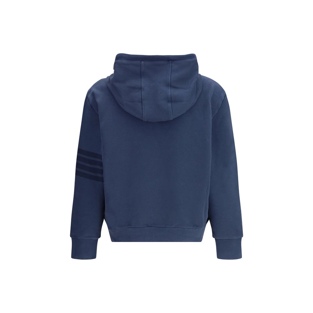 Thom Browne Blue Cotton Men's Sweatshirt