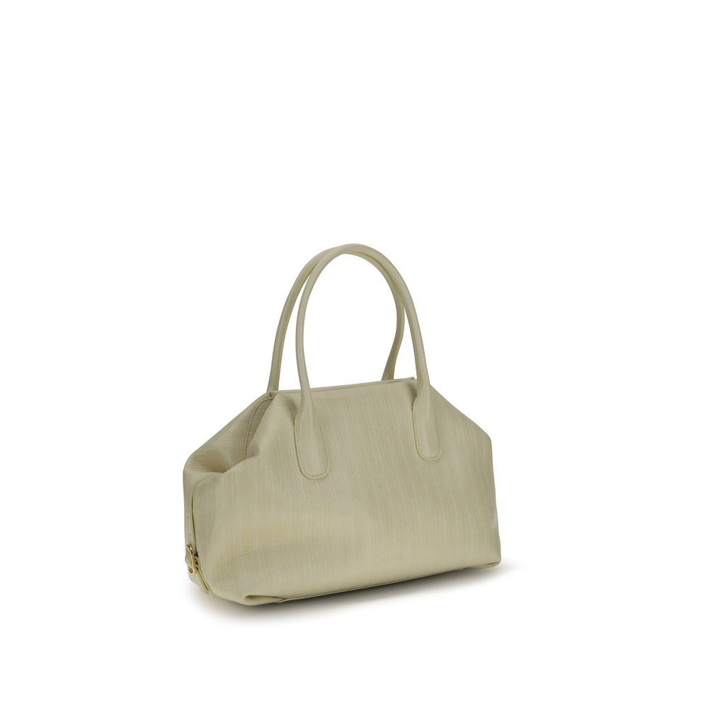 THEMOIRè Beige Polyethylene Shoulder Women's Bag