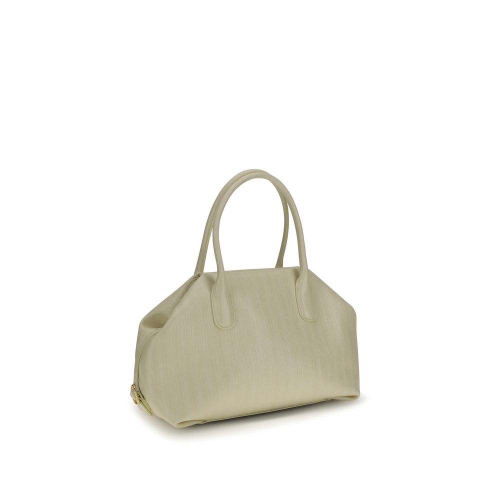 THEMOIRè Beige Polyethylene Shoulder Women's Bag