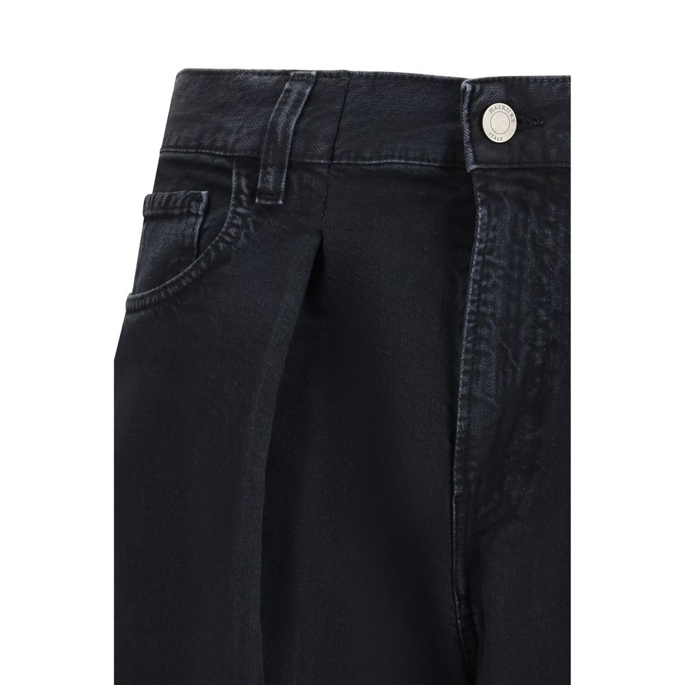 Haikure Black Cotton Jeans Women's Denim