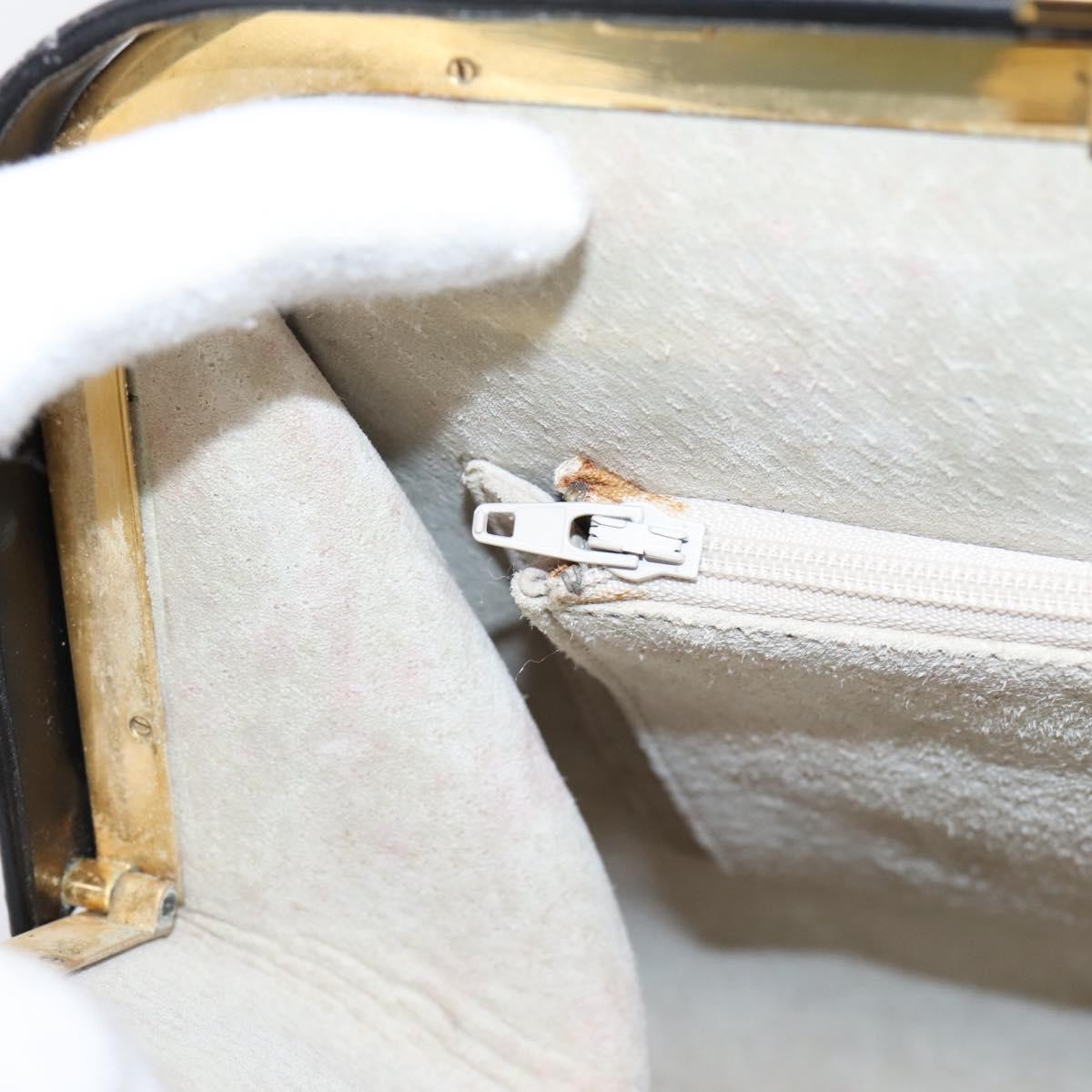 Christian Dior Shoulder Leather Black Leather Shoulder Bag Bag (Pre-Owned)