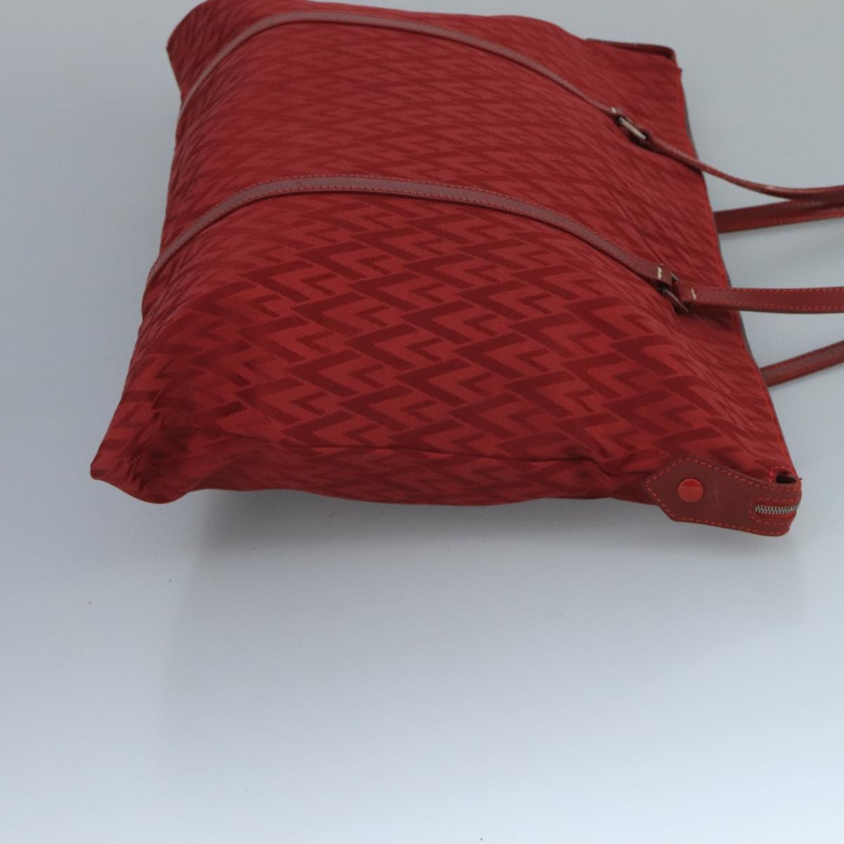 Valentino Garavani Red Canvas Tote Bag (Pre-Owned)