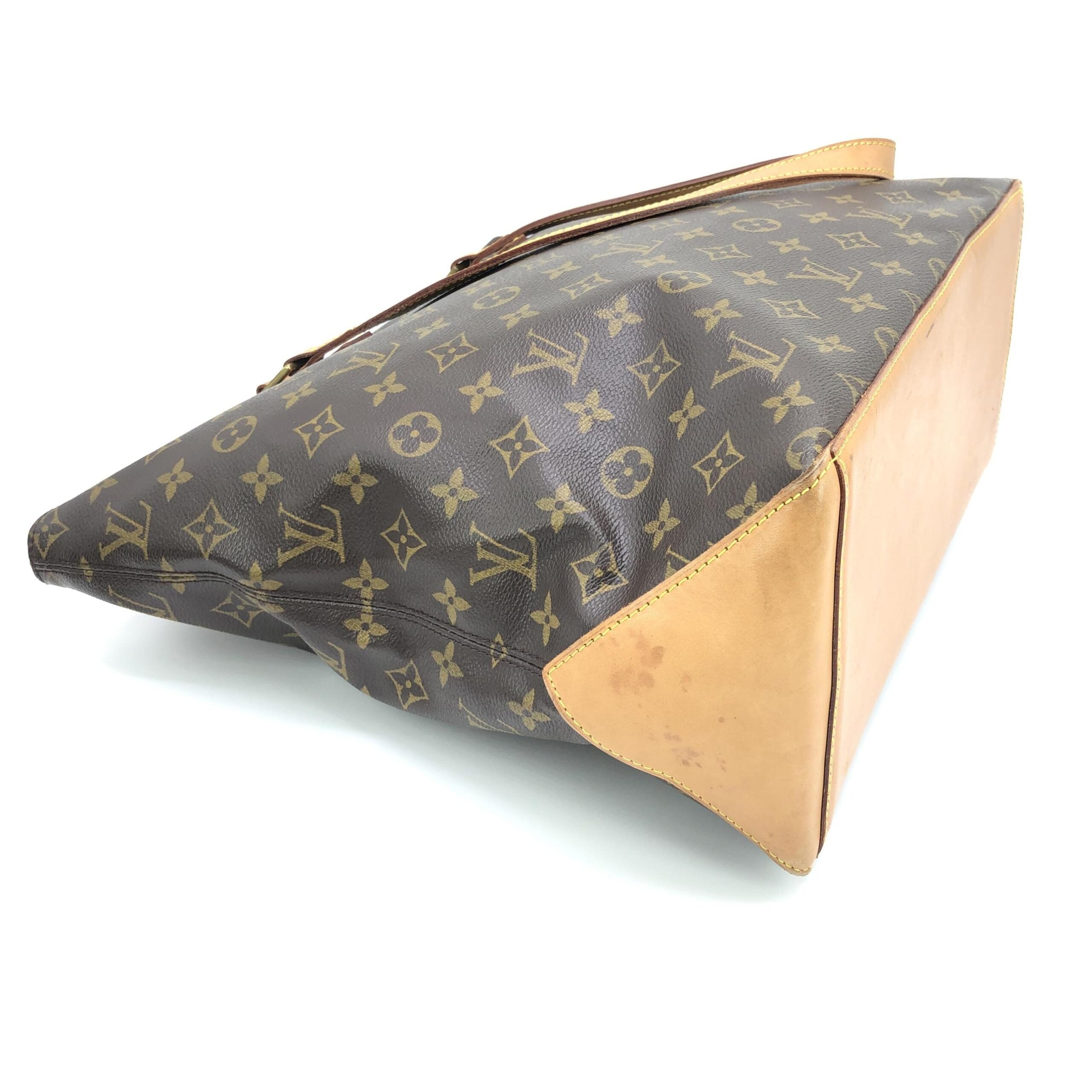 Louis Vuitton Monogram Cabas Mezzo Tote Women's Handbag (Pre-Owned)