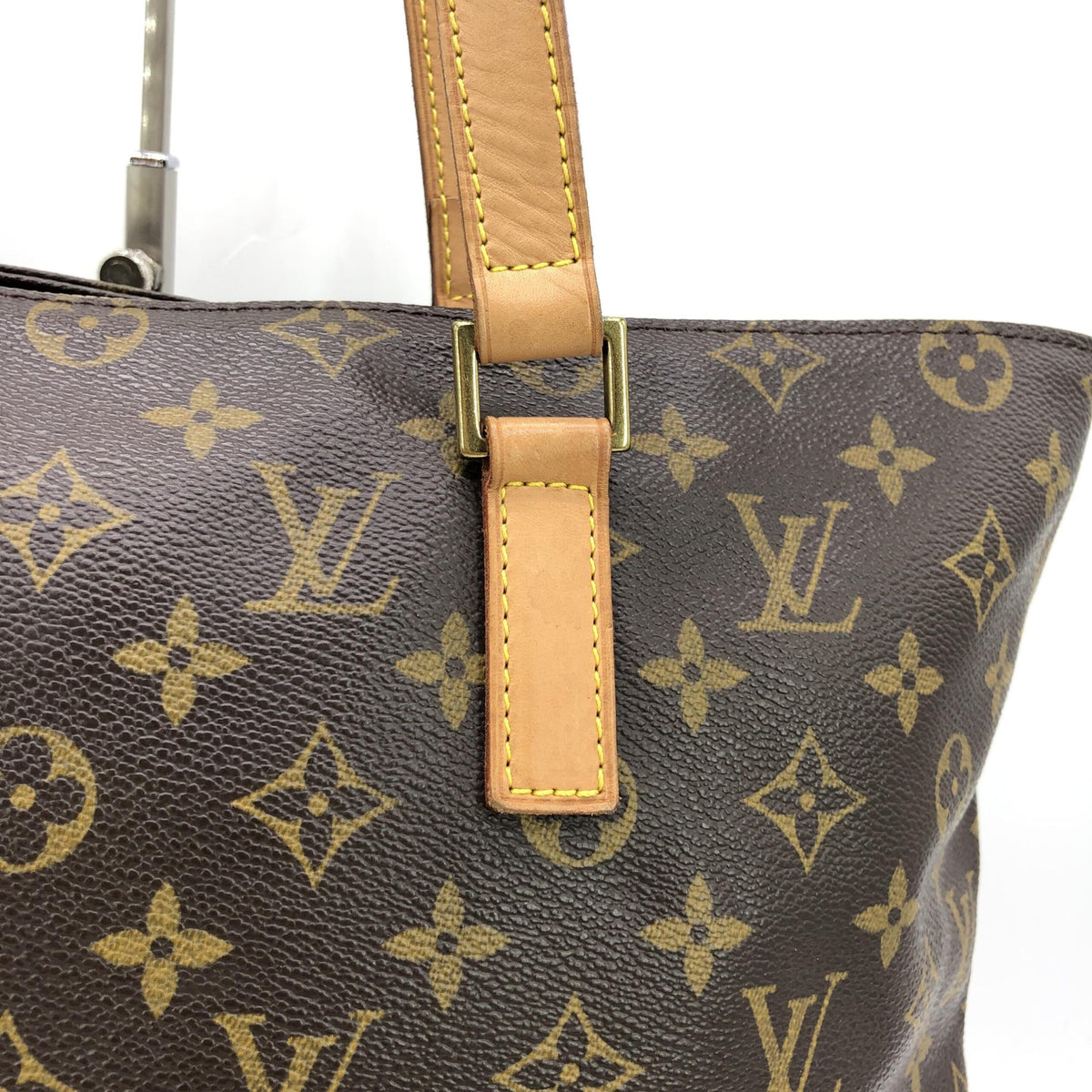 Louis Vuitton Monogram Cabas Mezzo Tote Women's Handbag (Pre-Owned)