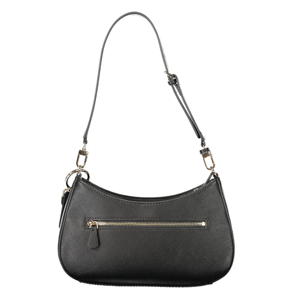 Guess Jeans Black Polyethylene Women Women's Handbag