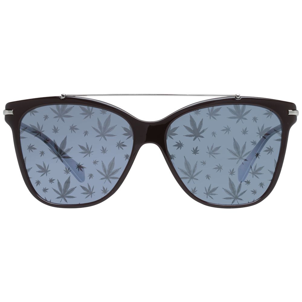 Police Brown Metal & Plastic Women's Sunglasses